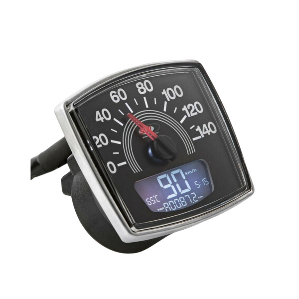 RIDEIT  CONTACHILOMETRI CONTAGIRI DIGITALE SIP 2.0 VESPA 50 N-L-R-S 140  KM/H d. 48mm – RIDEITSTORE